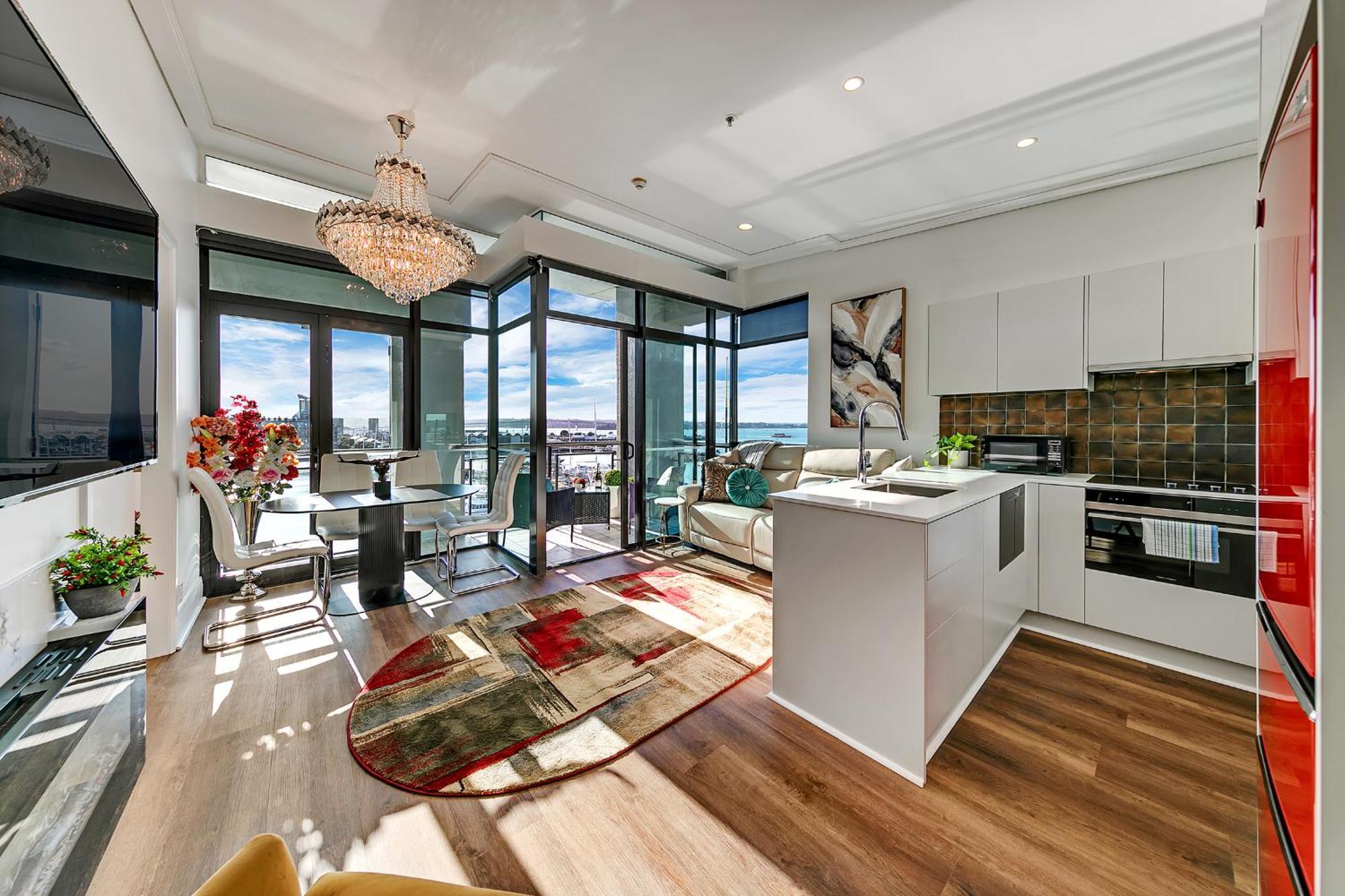 Penthouse Crown Daire Auckland Dış mekan fotoğraf